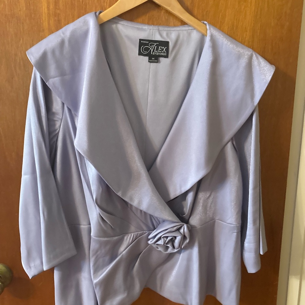 Alex Evenings Light Purple Jacket